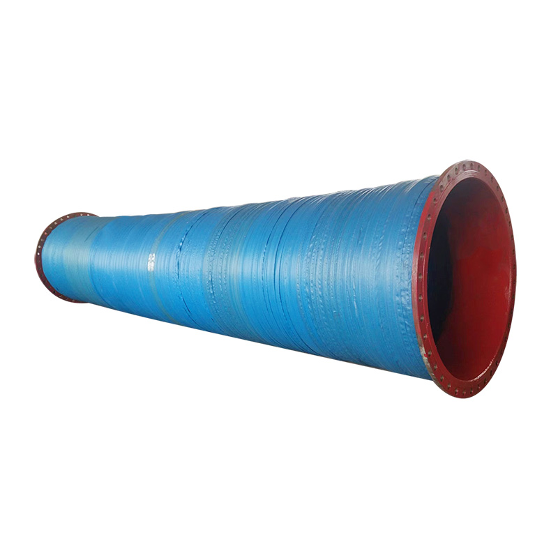 Magna Diameter Flanged Hose Purgamentum tube